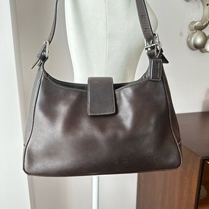 Coach vintage Hampton bag genuine leather brown
